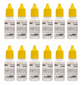 24 JSP Gold Test Bottles - 12 of 10K and 12 of 14K Acid Karat Testing Solution Jewelry Tester for Metals