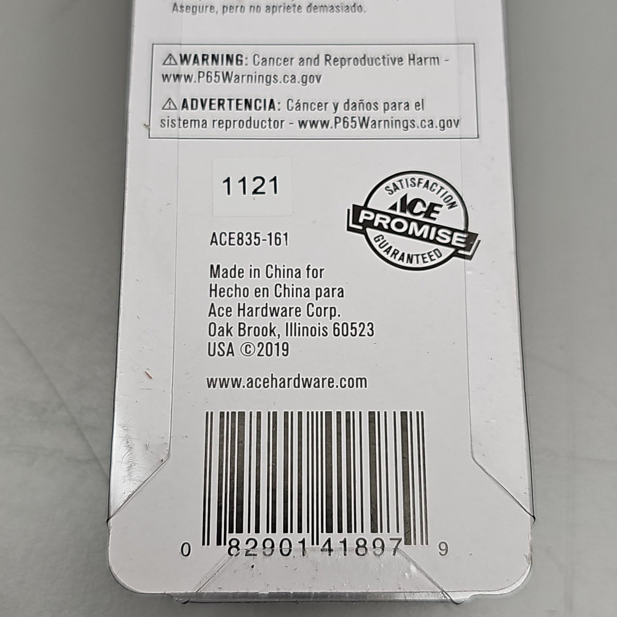 ACE HARDWARE Toilet Screw Set 4-Pk 1/4" x 3.5" Brass ACE835-161 41897 (New)