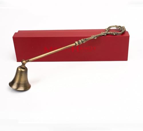 Vintage Brass Candle Snuffer with Long Handle