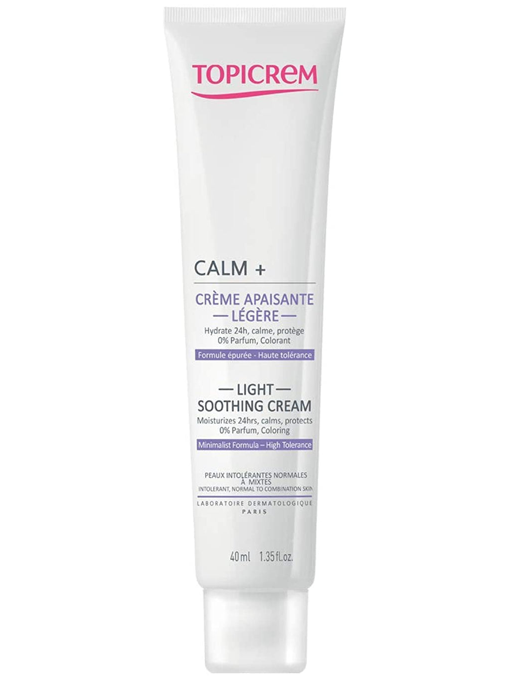 Topicrem Calm+ Ultra Moisturizing Soothing Light Cream 40ml