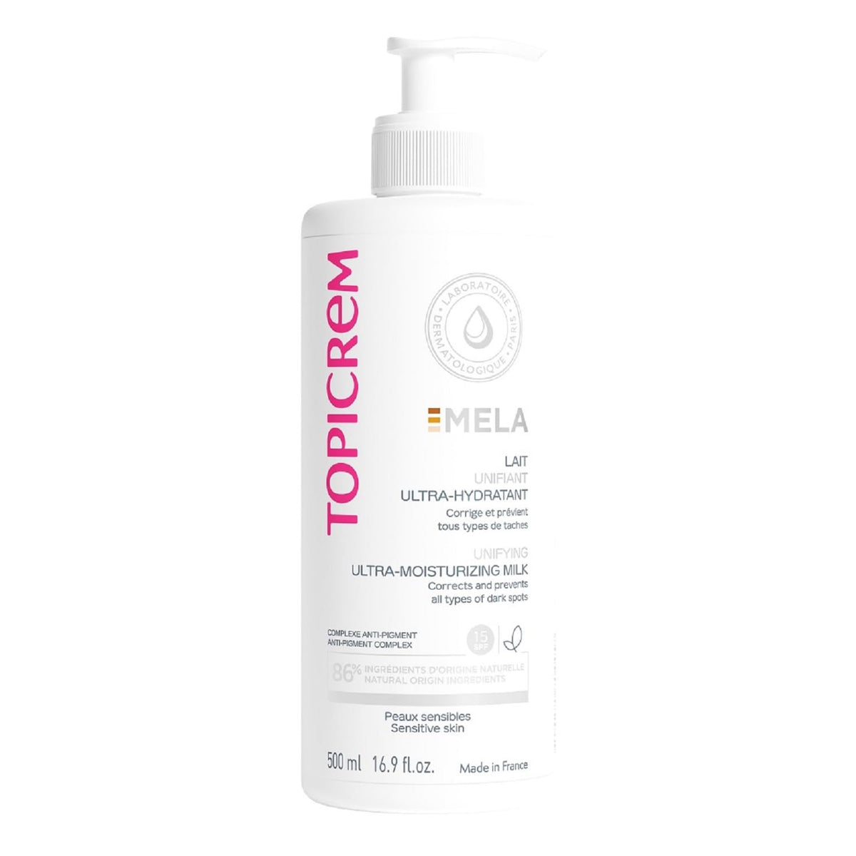 Topicrem Mela Body Lotion - Ultra Moisturizing | 16.9 fl oz