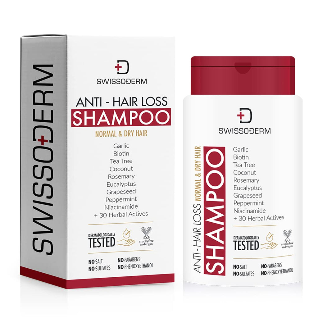 Swissoderm Hair Loss Shampoo - Normal & Dry Hair | 300 ml