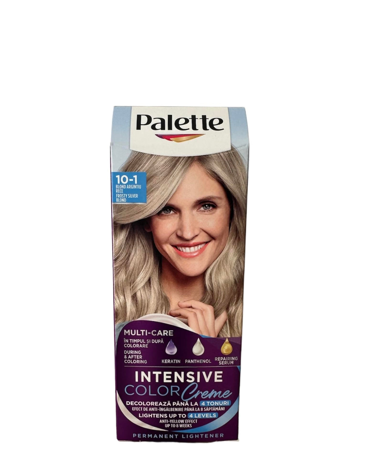 Palette Silver Yellow Hair Dye 12-21 - Intense Pigment, Nourishing Hair Color