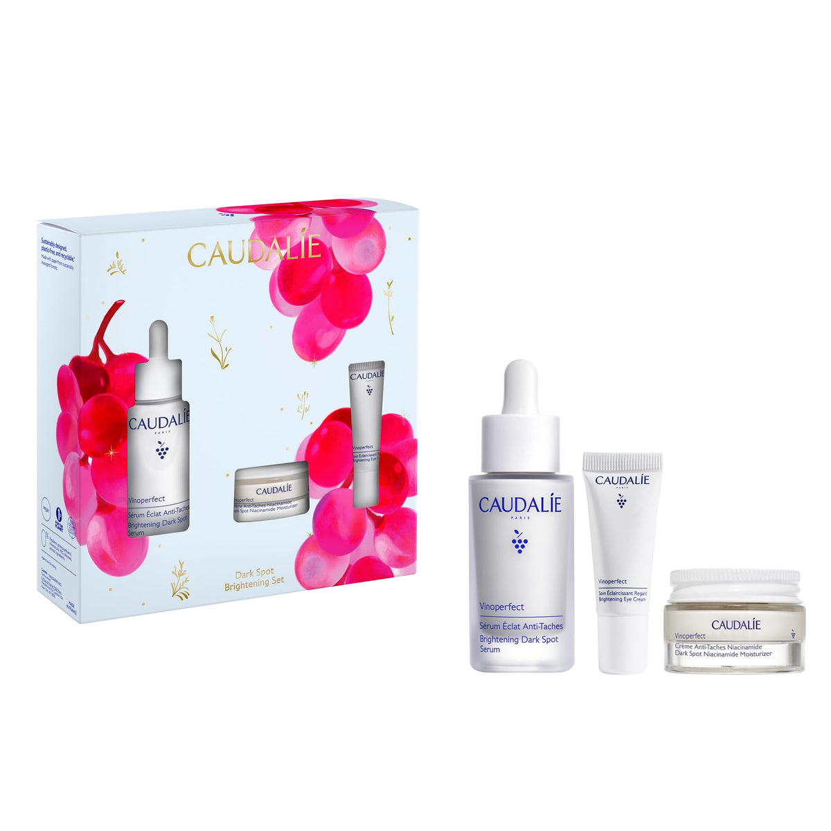 Caudalie Vinoperfect Serum 30ml +Suncare spf50 25ml