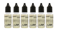 6 Bottles of JSP Platinum & Palladium Test Kit for Jewelry 950 Testing Acid Solution Tester Bullion