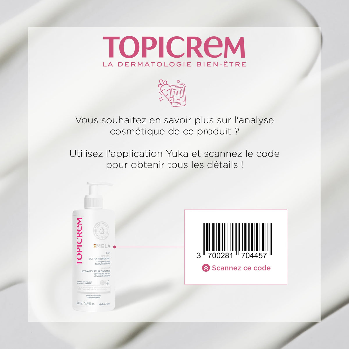 Topicrem Ultra Moisturizing Body Lotion - 500ml