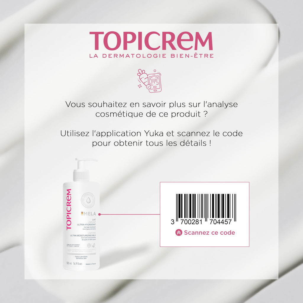 Topicrem Mela Body Lotion - Ultra Moisturizing | 16.9 fl oz