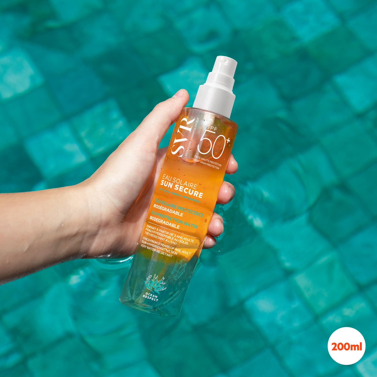 SVR Sun Secure Sunscreen Water SPF50+ 200ml