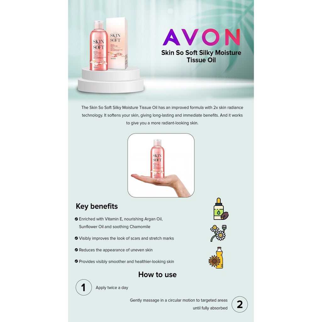 Skin So Soft Silky Moisture Nourishing Dry Oil Spray - 150ml 5.07 oz