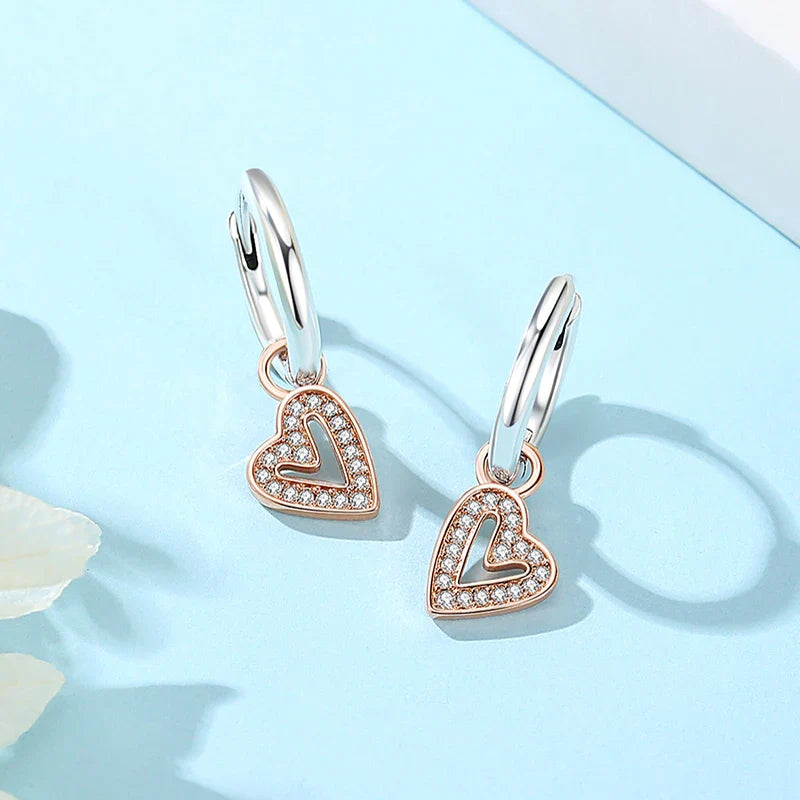 925 Sterling Silver Earrings | Women's Trendy Stud and Hoop Jewelry with Cubic Zirconia