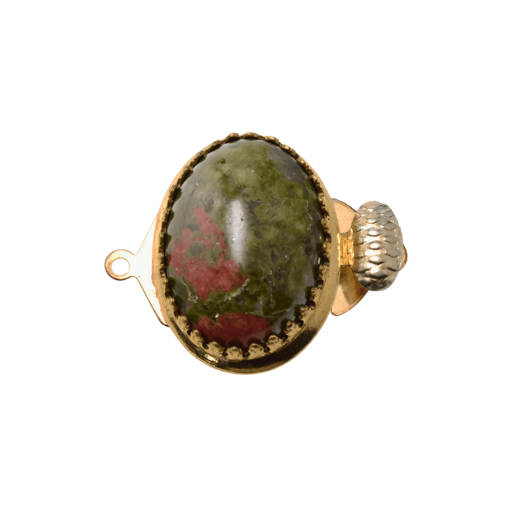 Gemstone Box Clasp Set - Artisan Made 5 Piece