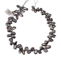 Peacock Keshi Freshwater Pearl Blister Strand 15 inches - Premium Baroque Pearls