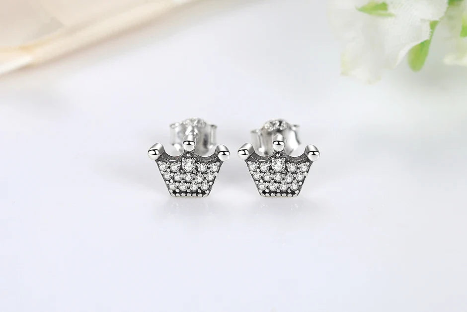 925 Sterling Silver Earrings | Women's Trendy Stud and Hoop Jewelry with Cubic Zirconia