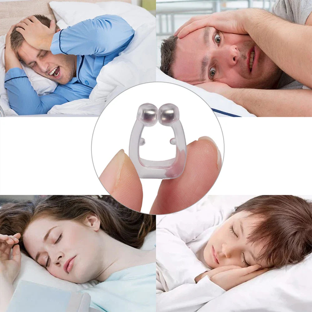 Anti Snore Nose Clip Magnetic Nasal Dilator | Better Breathing and Snore Relief