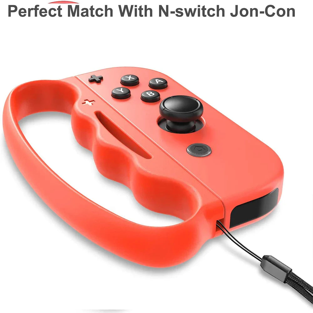 Hand Grips with Wrist Straps for Nintendo Switch Joy-Con | Fitness Boxing Accessories 1 Pair