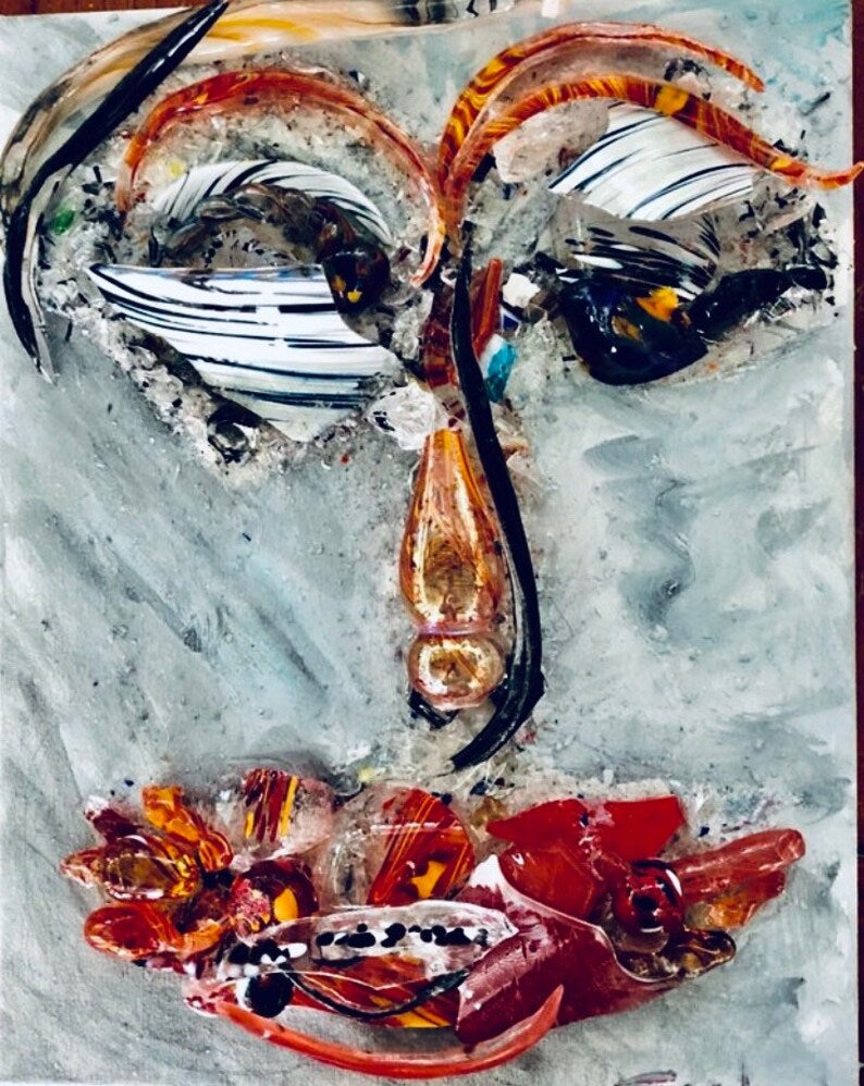 Gamma Kappa Group Only! Workshop: Hand Blown Glass Mosaic on Canvas at Makana Art Studio, Biloxi, MS