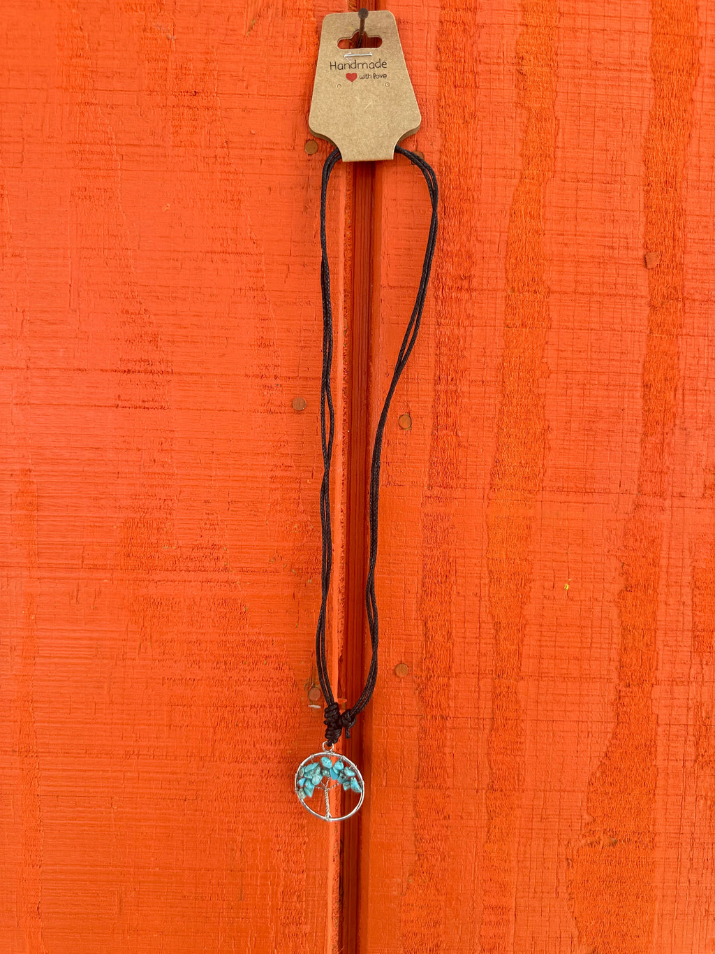Tree of Life Gemstone Necklace