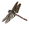 Sterling Silver & Bronze Dragonfly Pendant by Robert (Bob) Burkett