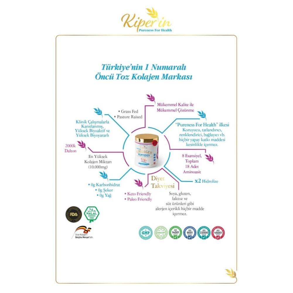Kiper Collagen Peptides - Pure & Natural | 500g