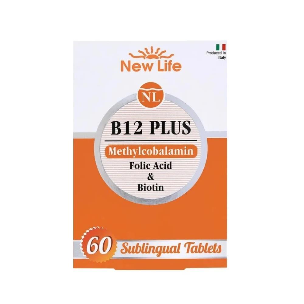 New Life B12 Plus - Sublingual Tablets | 60 Count