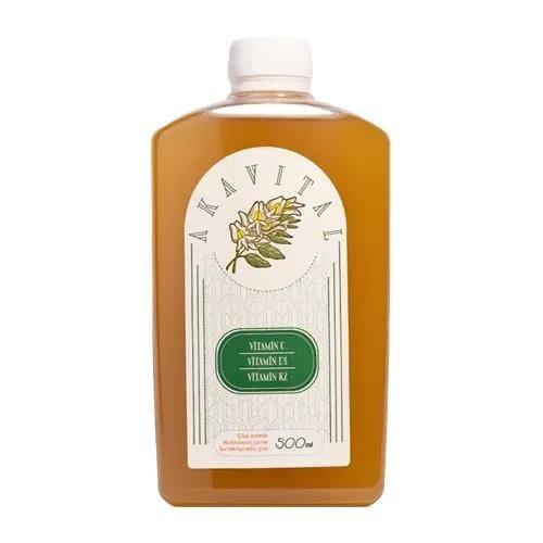 Akavital Akasya Gamı Liquid Dietary Supplement - Strawberry Flavor | 500 ml