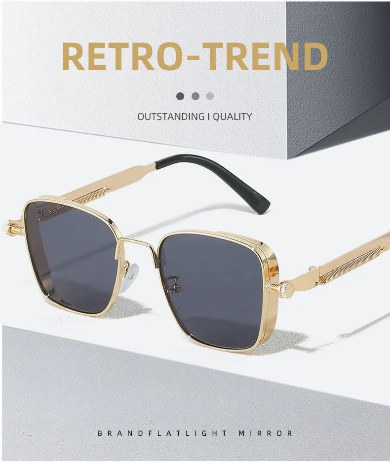 2025 Polarized Sunglasses | Men’s High-End Alloy Frame Fashion Eyewear with UV Protection