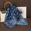 Luxury Satin Silk Square Scarf – Shawl, Hijab & Fashion Wrap 2023