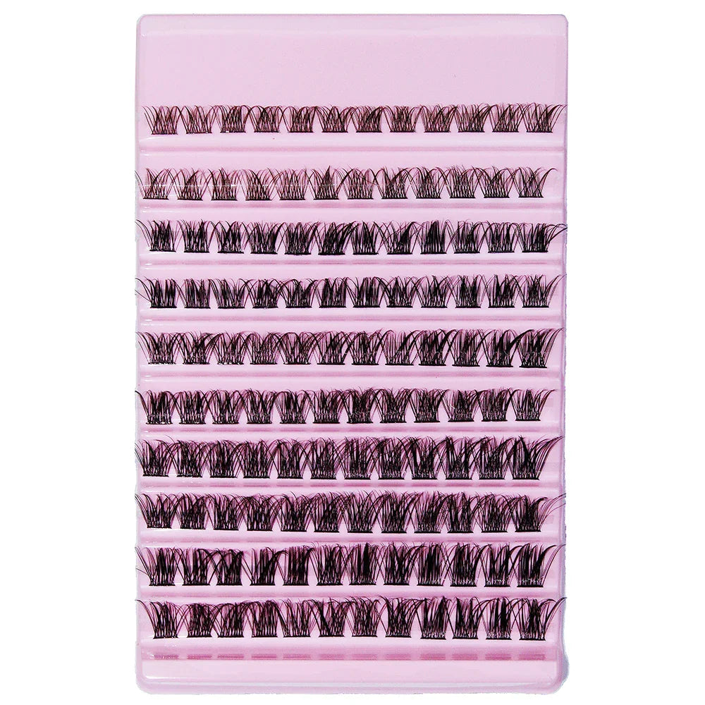 120PCS Lash Clusters DIY Wispy Individual Lashes Extensions | D Curl Natural Look