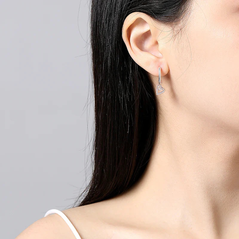 925 Sterling Silver Earrings | Women's Trendy Stud and Hoop Jewelry with Cubic Zirconia