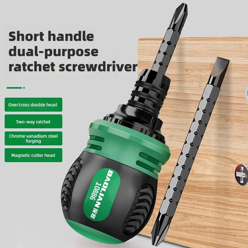 Ratchet Screwdriver Set with Multifunctional Adjustable Bits | Precision Hand Tool Kit