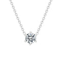 S925 Sterling Silver Necklace Set with Zircon Electroplated 14k Gold Women's Fine Style