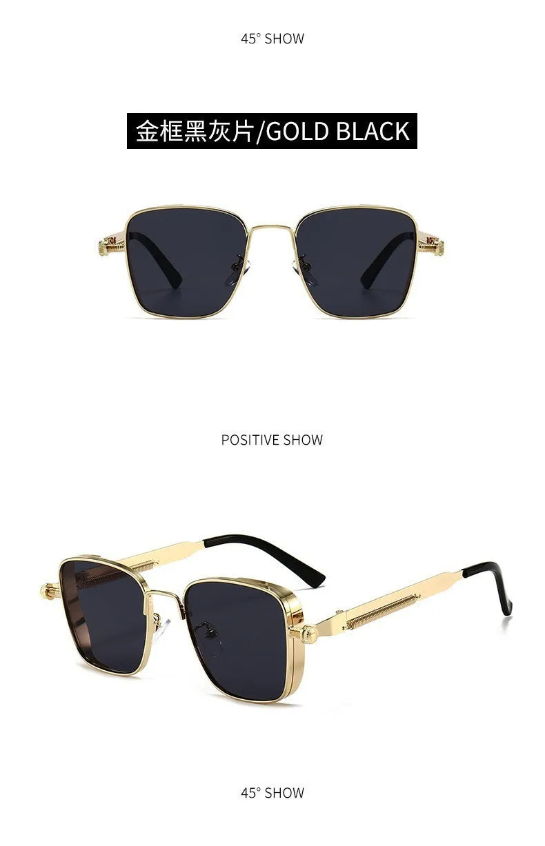 2025 Polarized Sunglasses | Men’s High-End Alloy Frame Fashion Eyewear with UV Protection