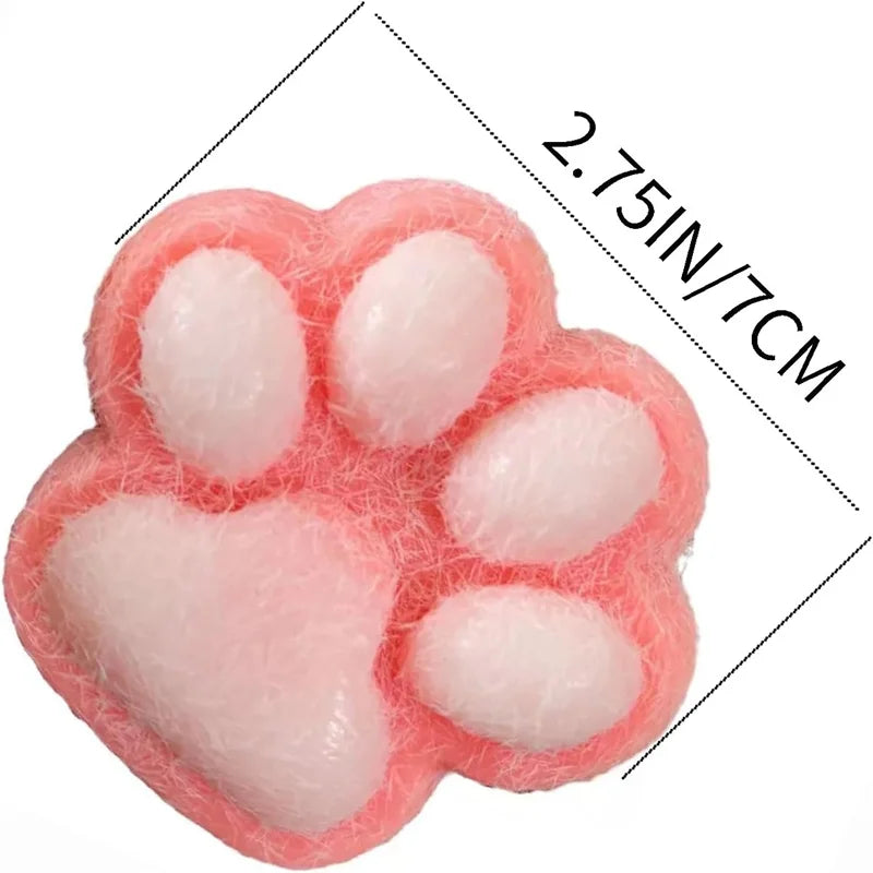 Cat Paw Squishy Toy | Cute Fufu Stress Relief Fidget for Kids and Adults