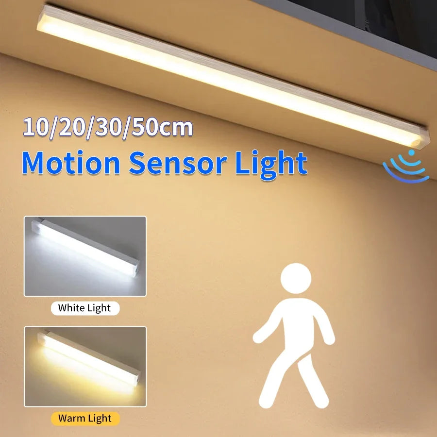 Wireless Motion Sensor LED Night Light | Rechargeable Closet and Cabinet Lamp