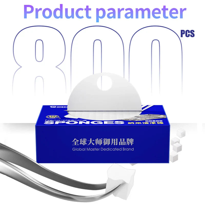 MECHANIC NC800 Nano-cleaning Sponges | No-Slagging Keyboard and Motherboard Cleaning Tool