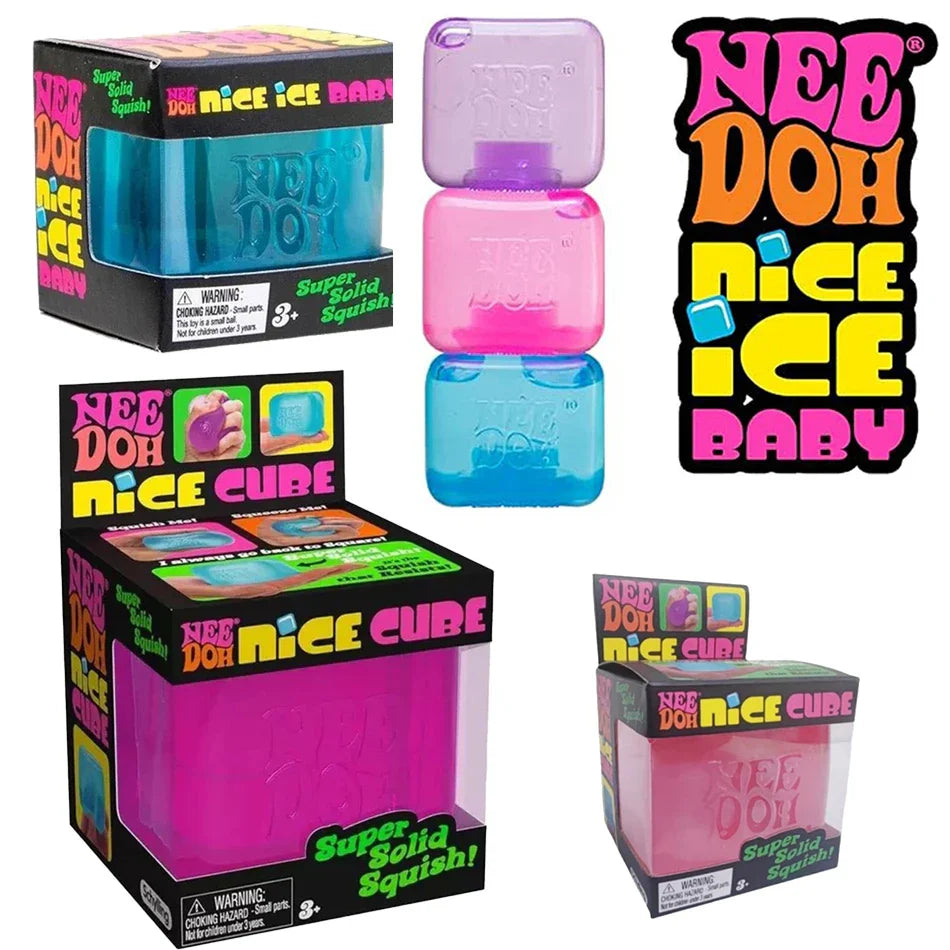 Sensory Stress Reliever Cube | Fidget Toy for Anxiety & Focus