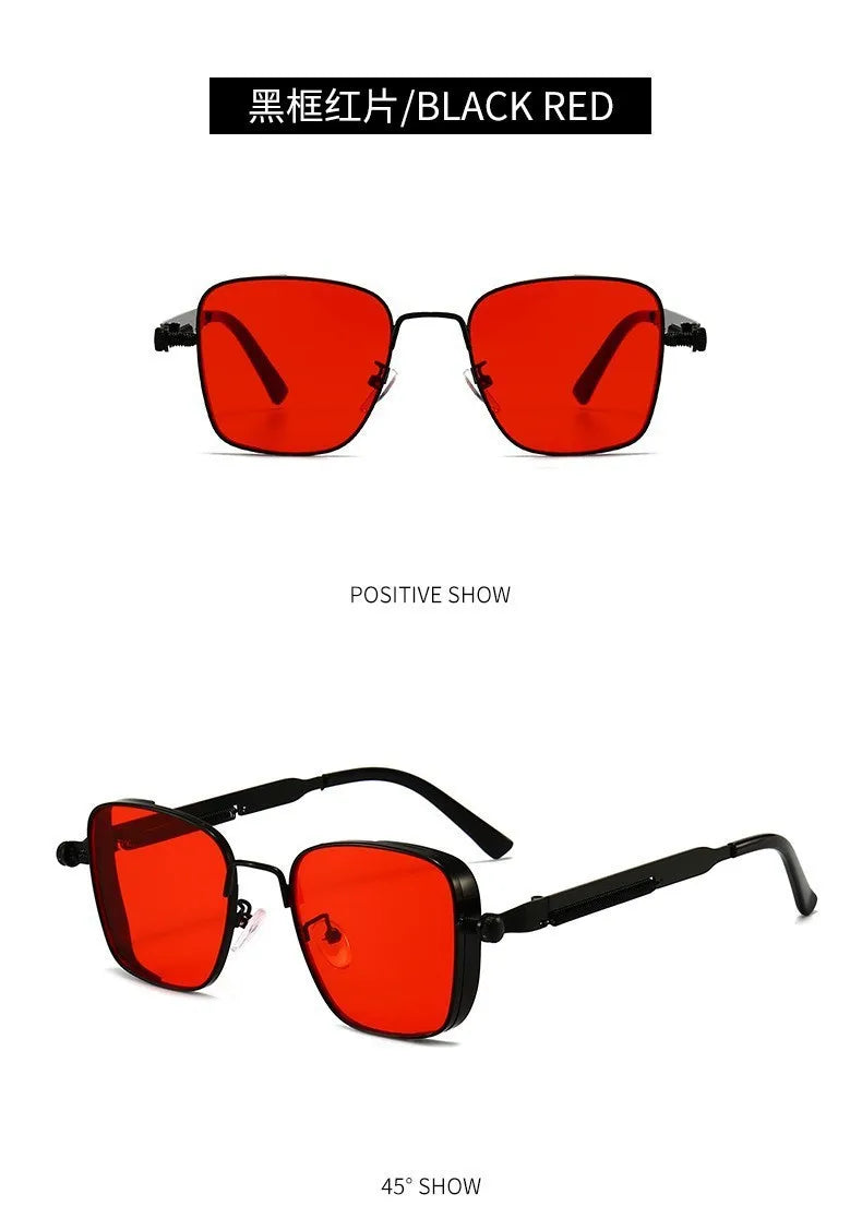 2025 Polarized Sunglasses | Men’s High-End Alloy Frame Fashion Eyewear with UV Protection