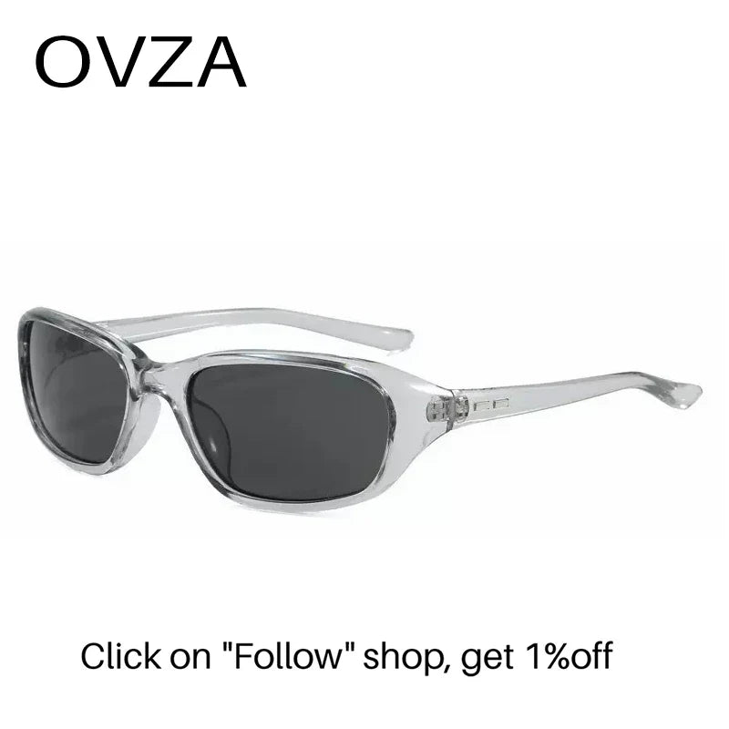 OVZA Rectangle Sunglasses for Women | UV400 Retro Fashion Shades