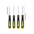 4 Pieces Long Pick & Hook Set Gasket Puller Pick Tools for Removing Car Auto Oil Seal O-Ring Seal Tools