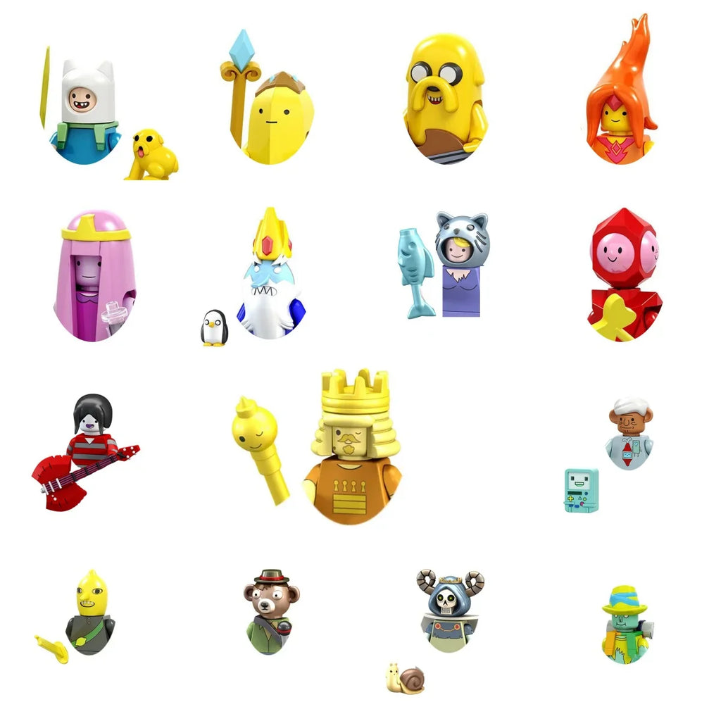 Classic Movie Series Mini 3D Character Model Building Blocks | Micro Block Set