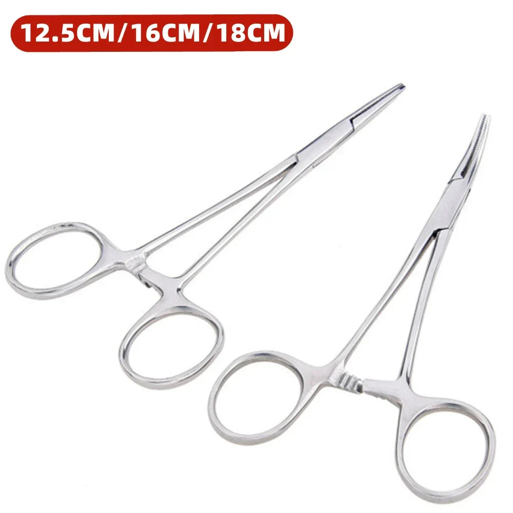 Stainless Steel Hemostatic Forceps | Locking Clamp Tool for Surgery and Crafts