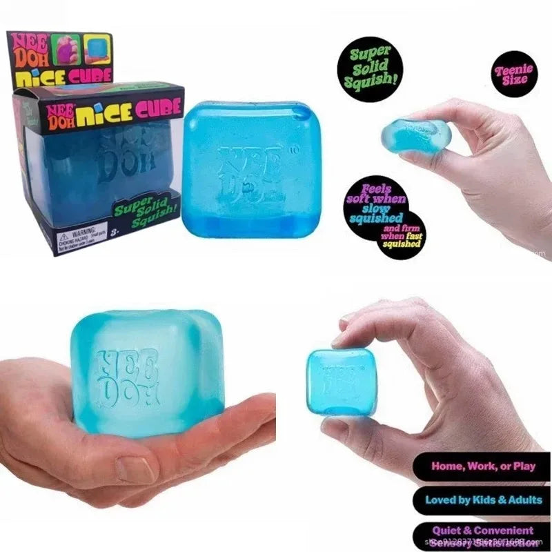 Sensory Stress Reliever Cube | Fidget Toy for Anxiety & Focus