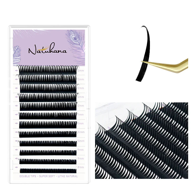 Wet Lashes Cosplay Eyelash Extensions | 0.07mm Mink Spikes Lashes