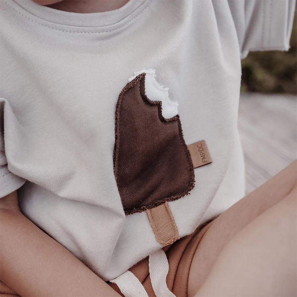 Baby Animal Print Cotton T-Shirt | Short Sleeve Top for Toddlers