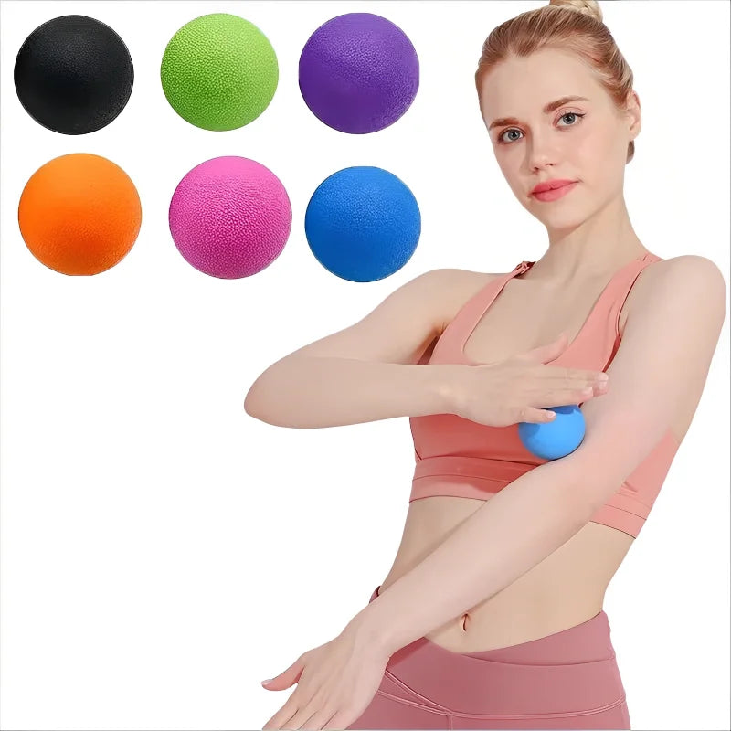 TPE 6CM Fascia Ball | Deep Tissue Muscle Massage Ball for Pain Relief