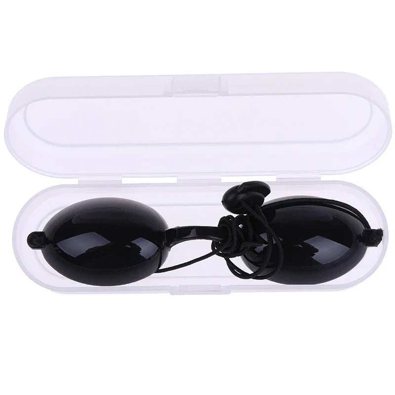 Adjustable Laser Safety Eyepatch Goggles | Full Shading Protective Eyewear for Tattoo and Photon Beauty Clinics