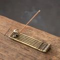 Creative Incense Holder Boat | Old Men Fishing Japanese Style Incense Stick Burner