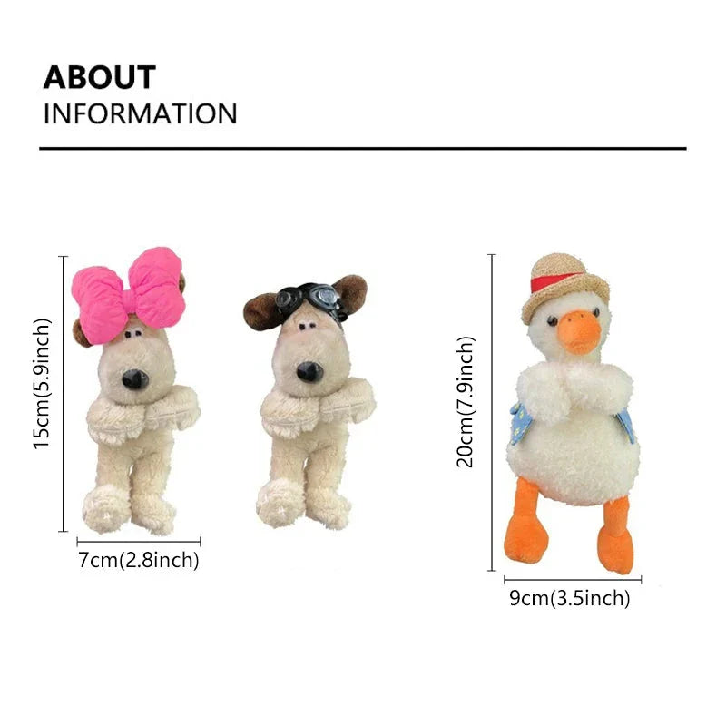 Plush Puppy Car Wiper Decoration - Kawaii Bowknot Dog Ornament for Auto Interior Accessories