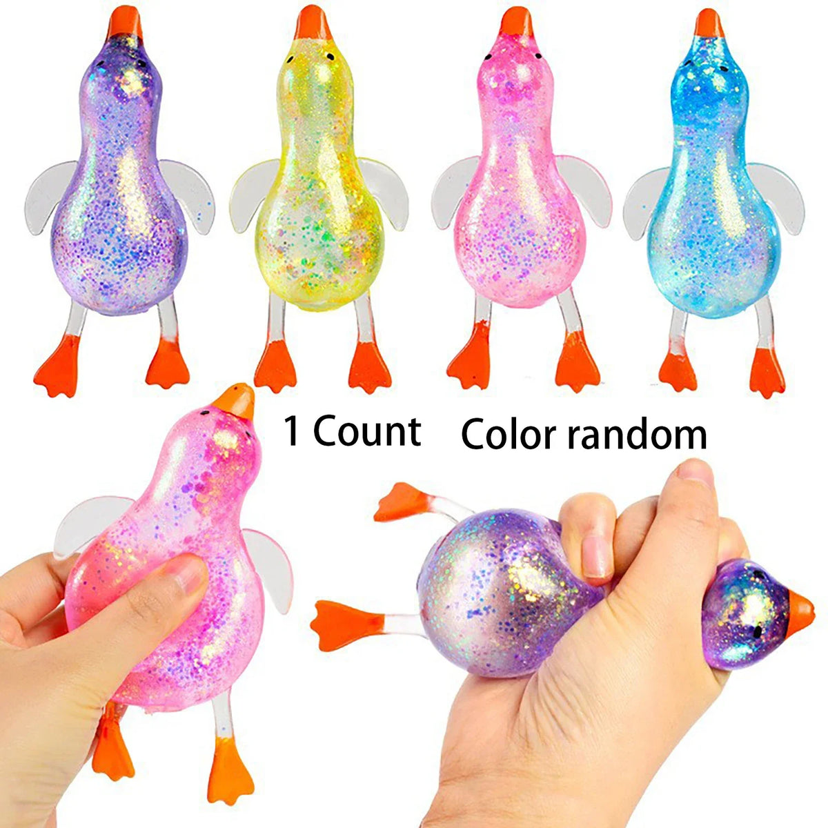 Aurora Maltose Duck Pinch and Stress Relief Toy | Slow Rebound Syrup Ball