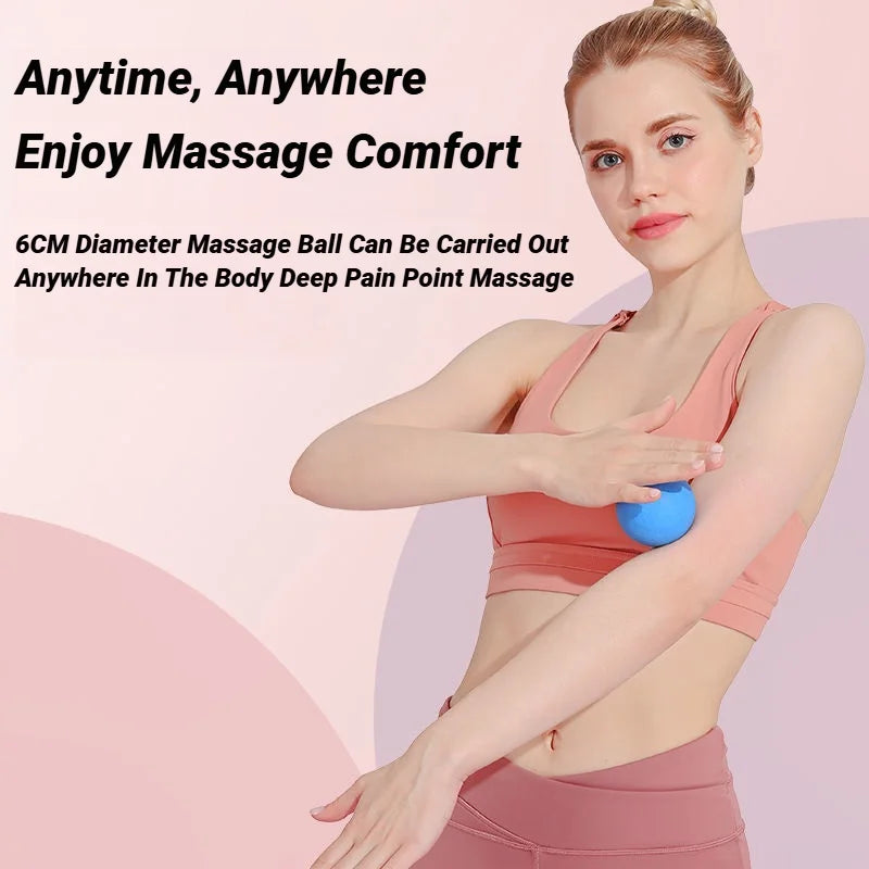 TPE 6CM Fascia Ball | Deep Tissue Muscle Massage Ball for Pain Relief